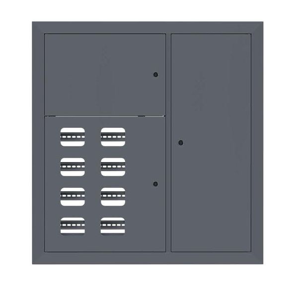 Щит этажный 8 кв. RAL7024 (1000x950x150) EKF PROxima