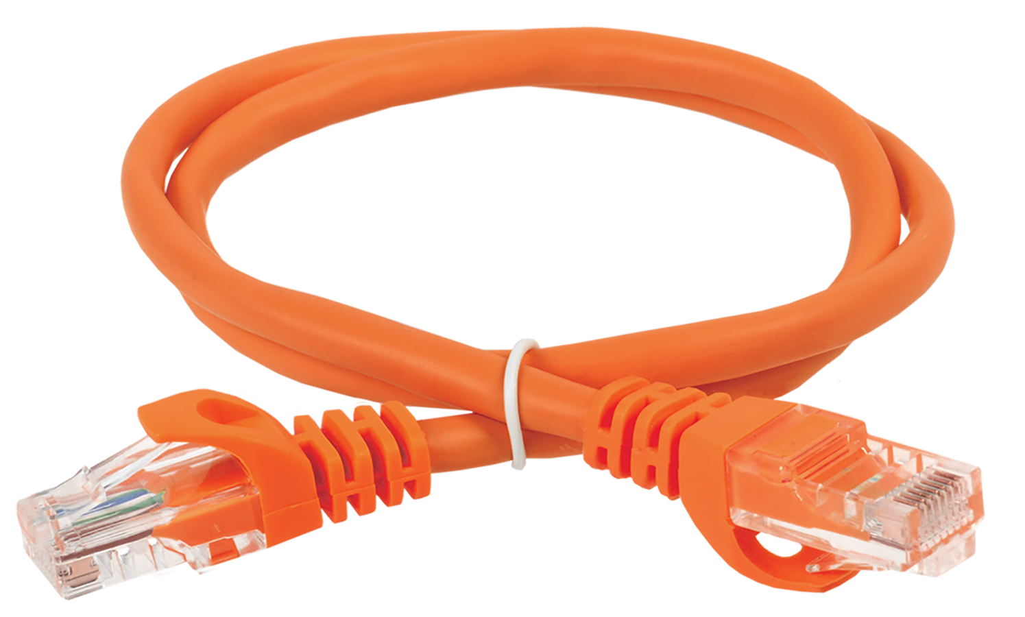 ITK Коммутационный шнур (патч-корд) кат.6 UTP PVC 3м оранжевый