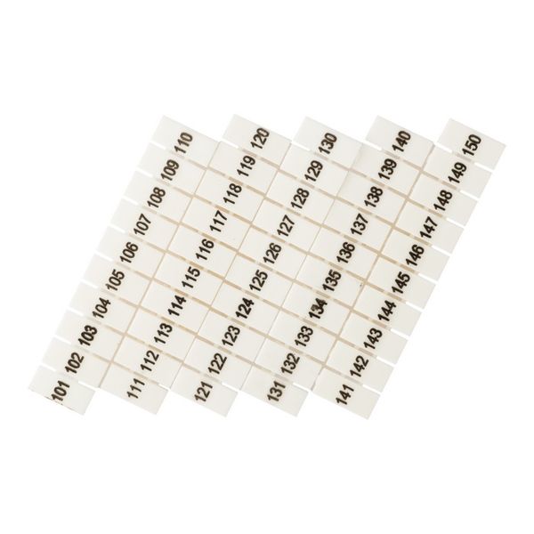 Маркеры для UT/ST/Push-in 2,5 с нумерацией 100-150 (100 шт.) EKF