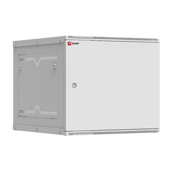 Шкаф телекоммуникационный настенный разборный 9U (600x650) дверь металл, Astra серия EKF PROxima