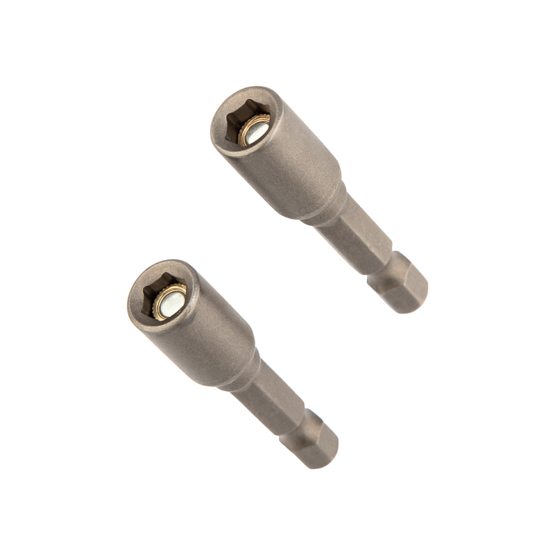 Ключ-насадка магнитный 1/4" 6х48мм (2 шт/уп) KRANZ
