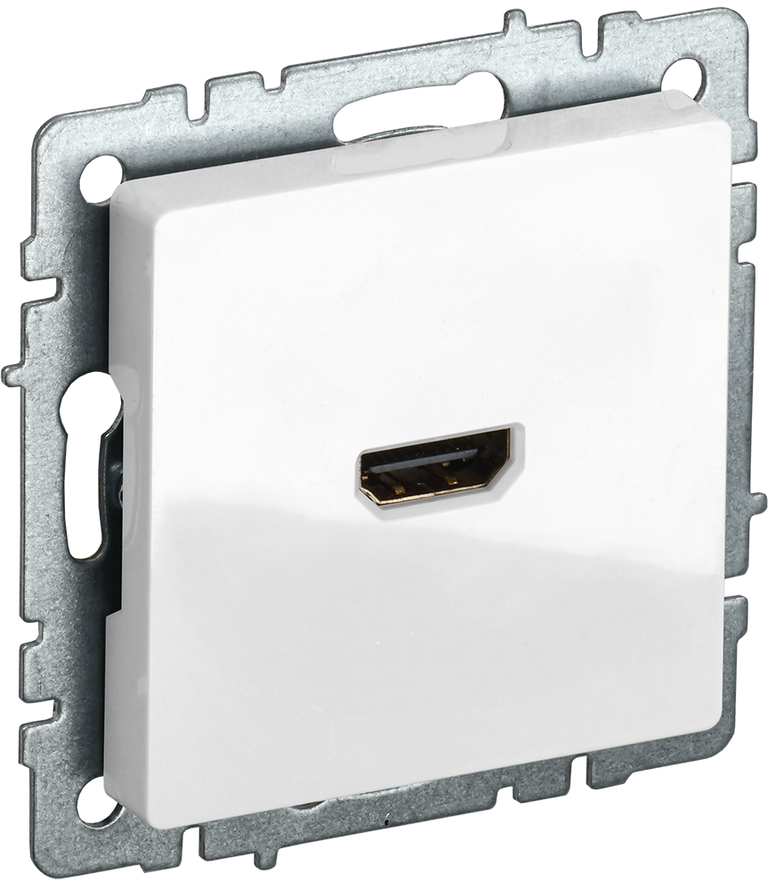 BRITE Розетка HDMI РHDMI-0-БрБ белый IEK