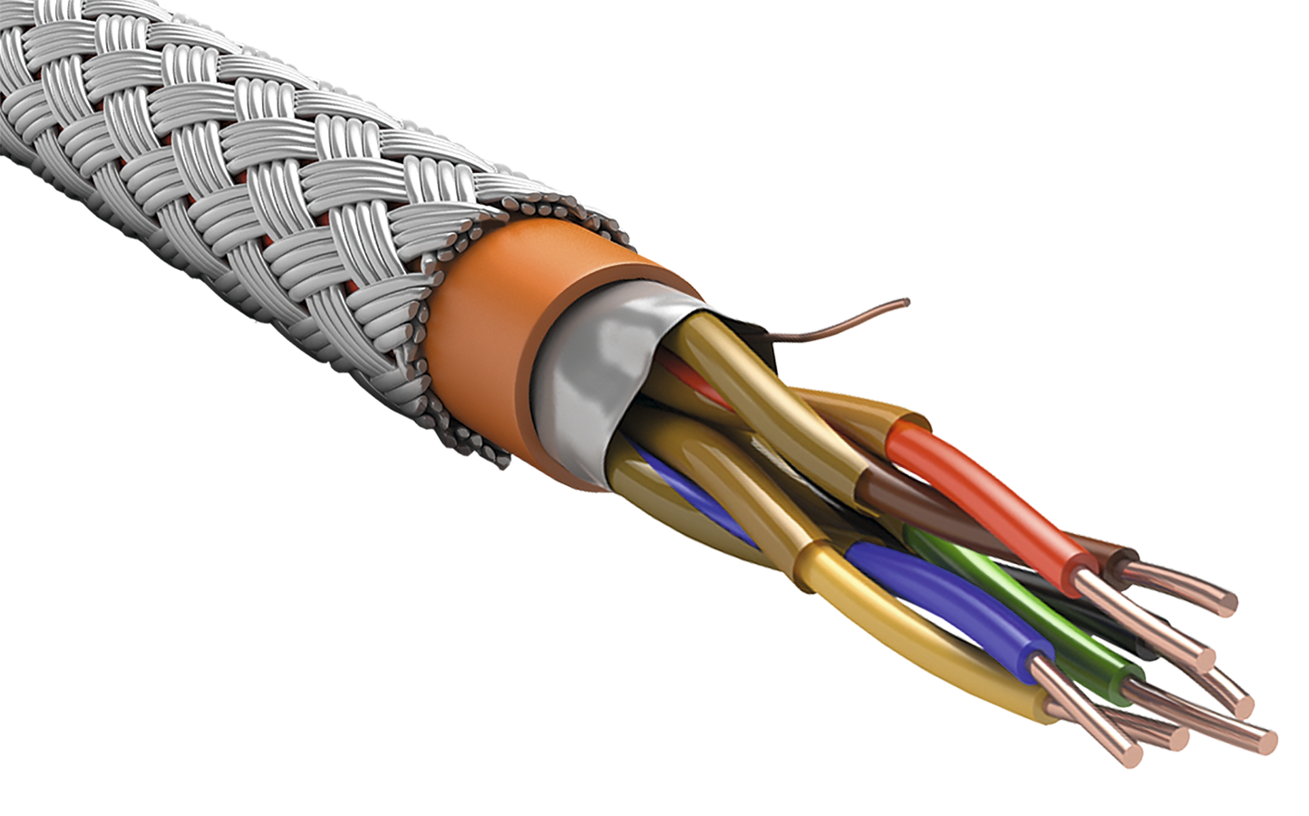 ITK Кабель бронированный RS-485 1х2х0,98 КГнг(А)-FRLS (200м)