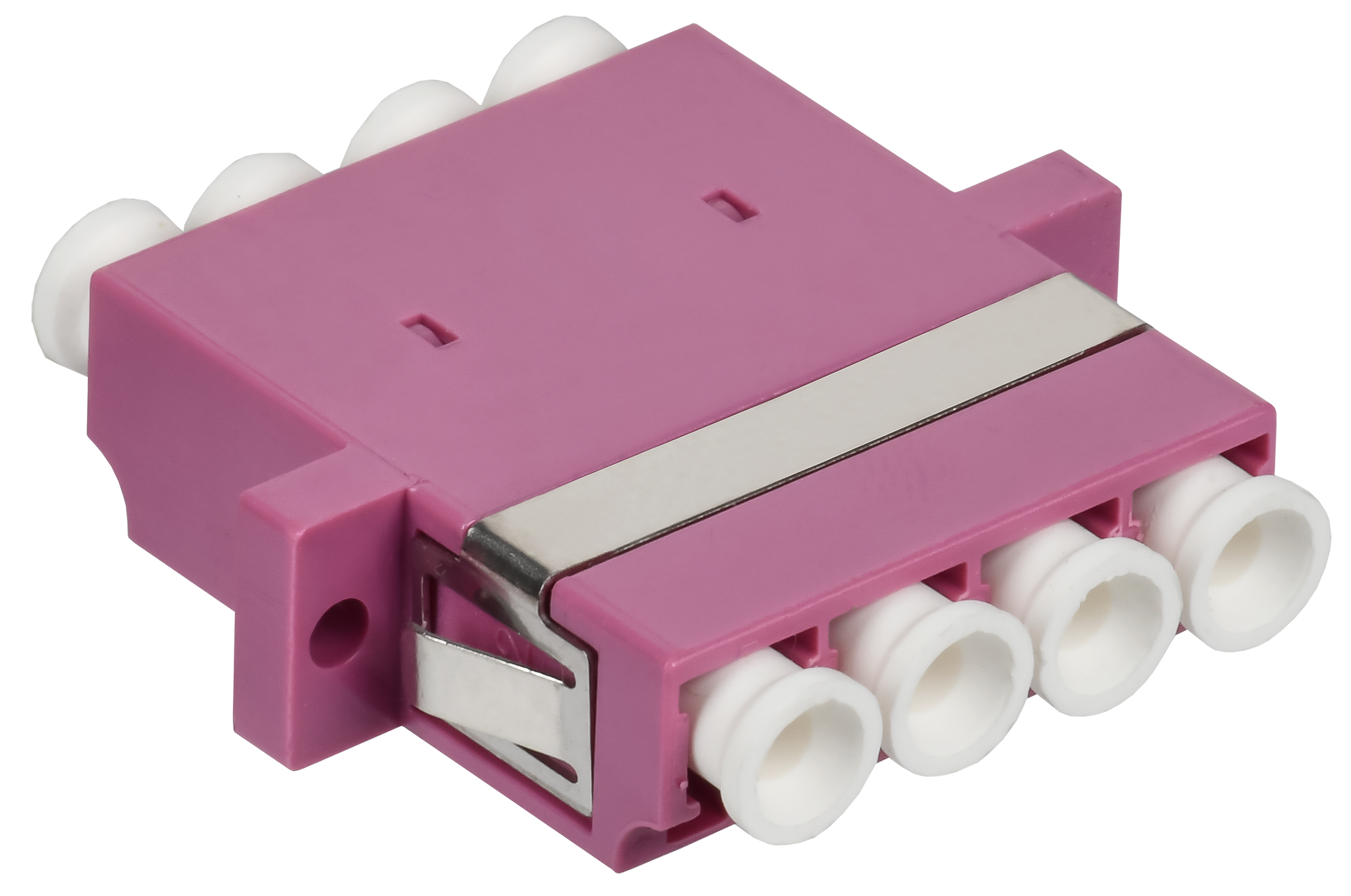 ITK Адаптер оптический проходной LC-quad OM4 UPC