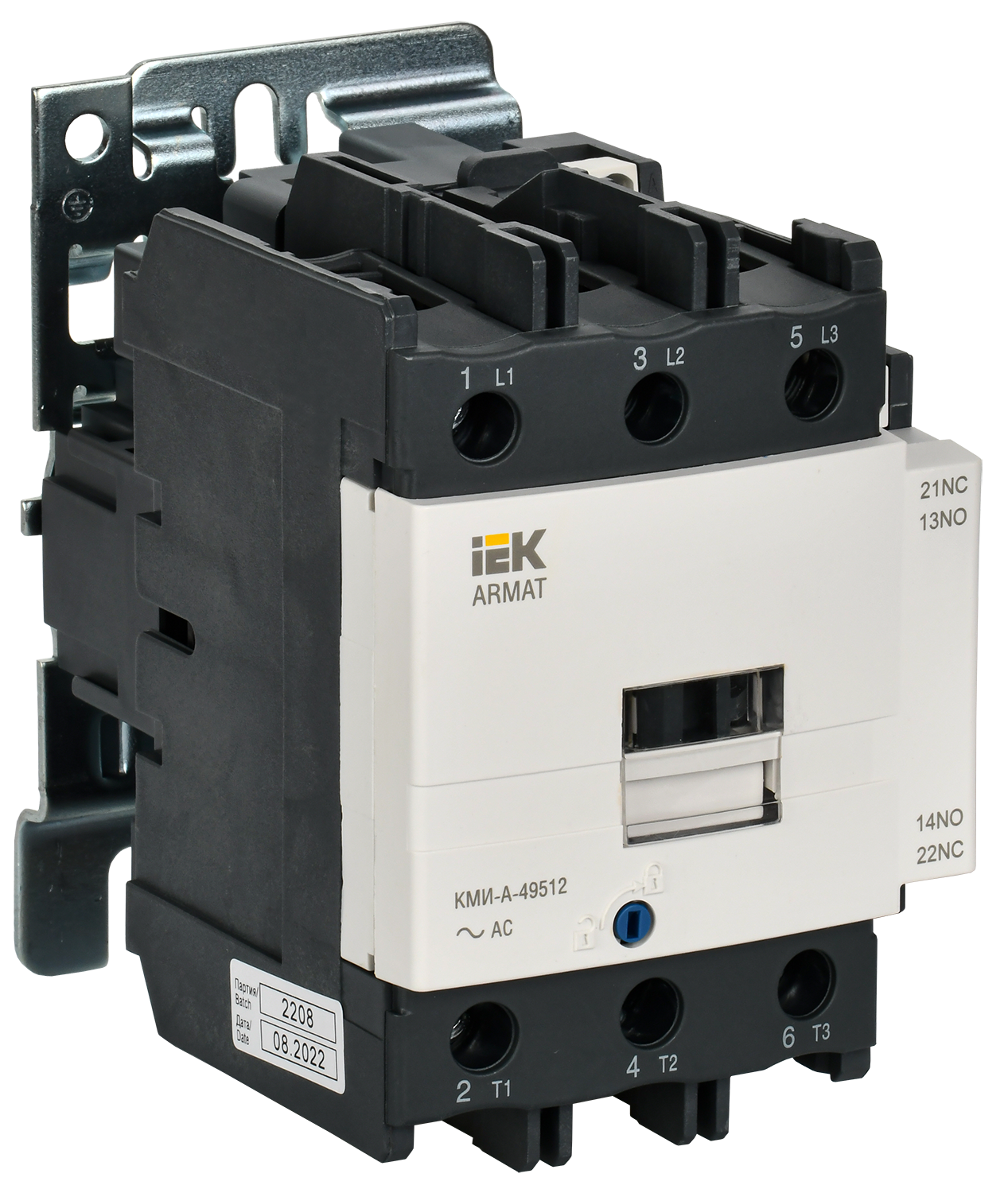 ARMAT Контактор КМИ-А-49512 LC1D 95А 24В/АС3 1NO/1NC IEK