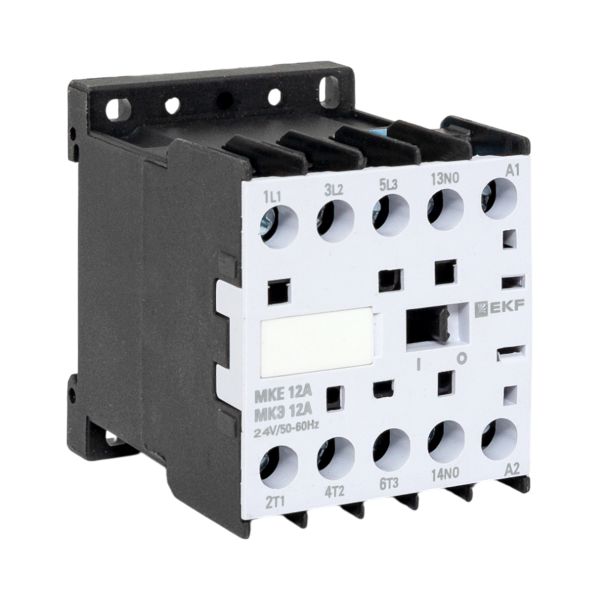 Миниконтактор МКЭ 12А 24В 1NO EKF PROxima