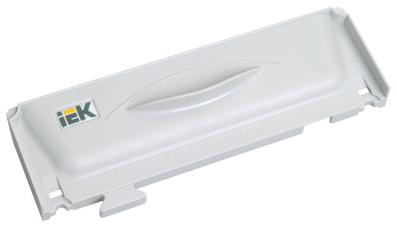 TITAN 5 Элемент фальш-панели торцевой прозрачный IEK