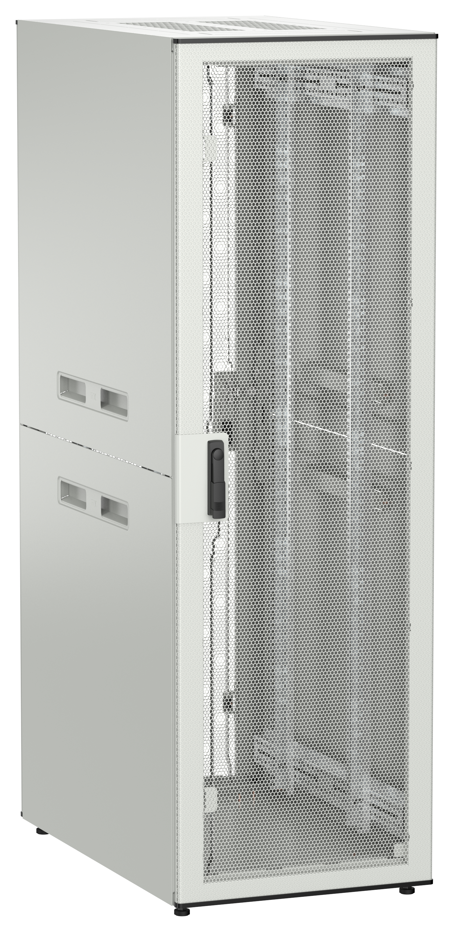 ITK UNITBOX N Шкаф сетевой 19" напольный 38U 600х1000мм перфорированные двери серый