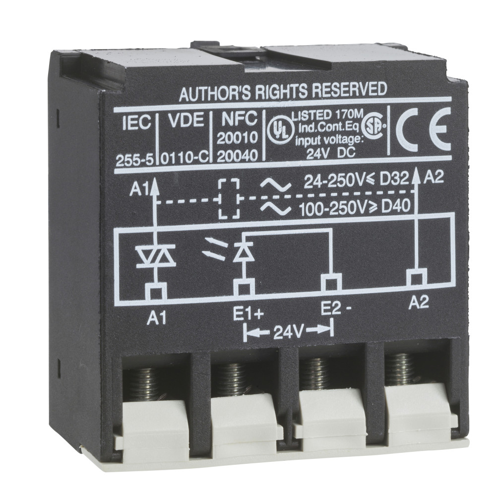 ИНТЕРФ.ТВЕРДОТЕЛЬНЫЙ МОДУЛЬ 24…250V
