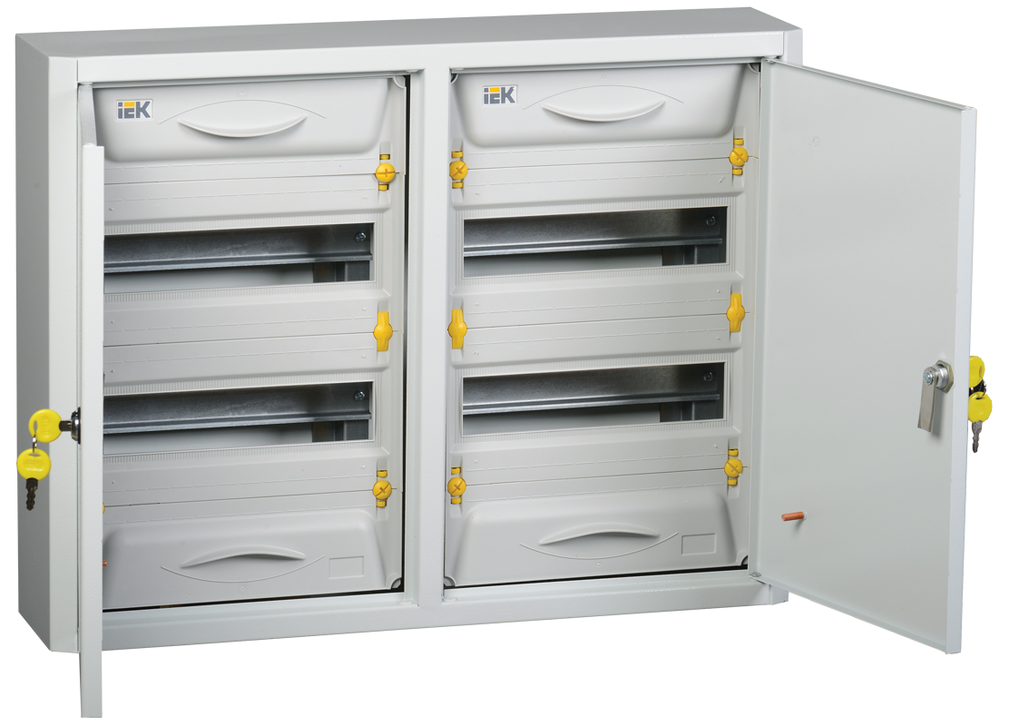 PRO Корпус металлический ЩРн-2х24з-0 36 УХЛ3 IP31 IEK
