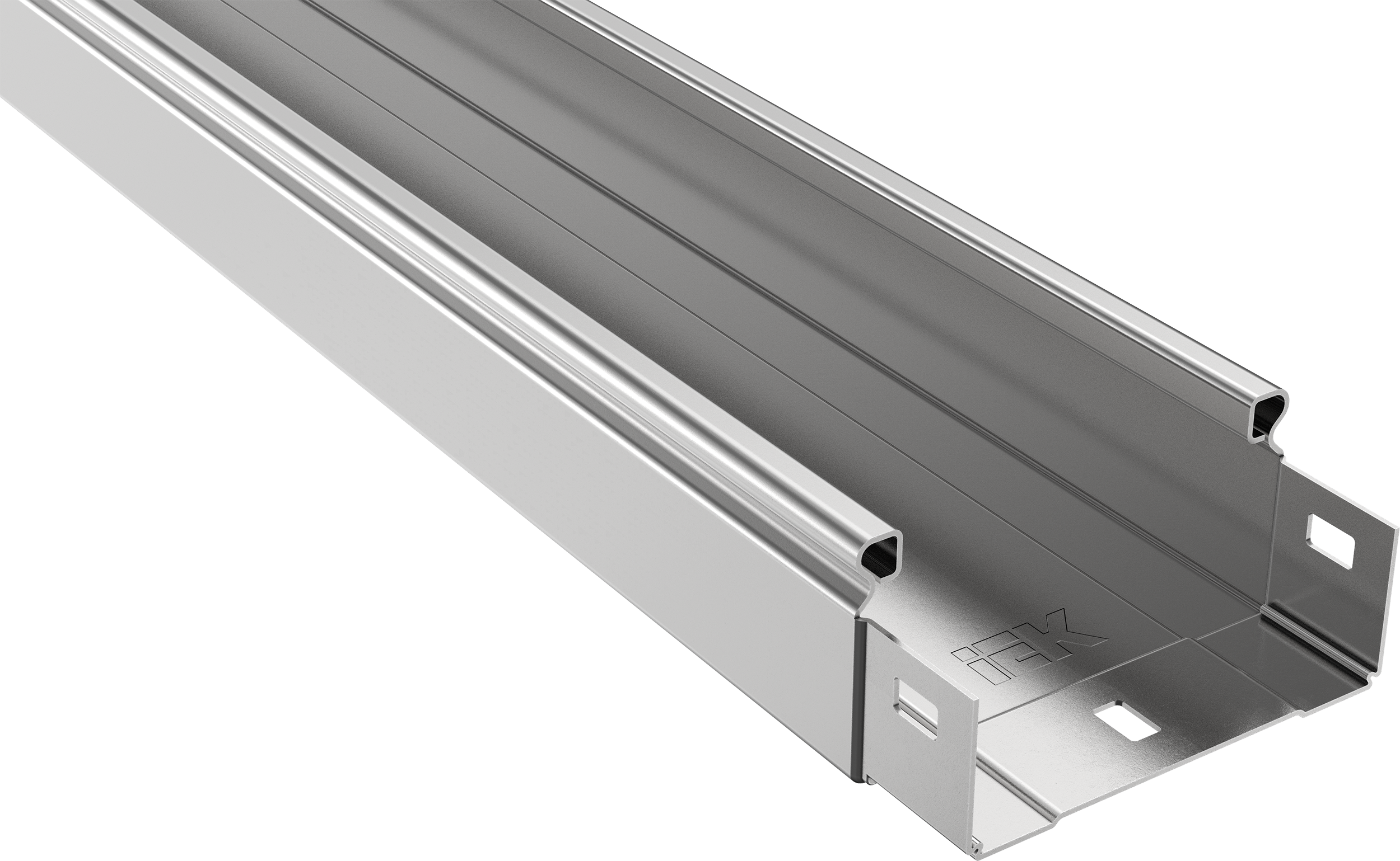 ESCA Лоток неперфорированный 50х150х3000-0,55 IEK