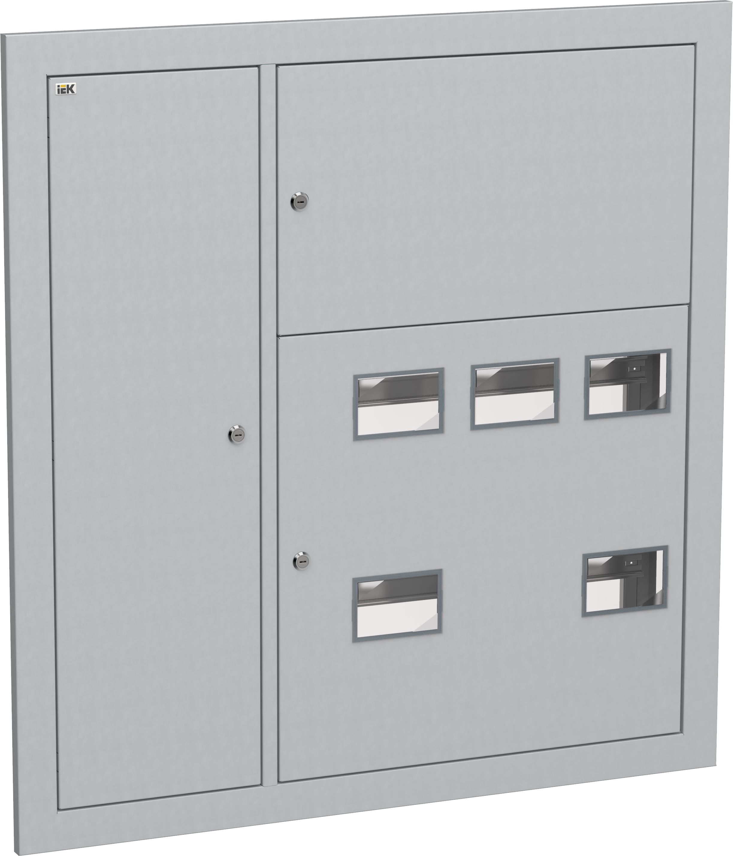 Корпус металлический ЩЭ-5-Э 36 IP31 (слаботочный отсек слева) GENERICA