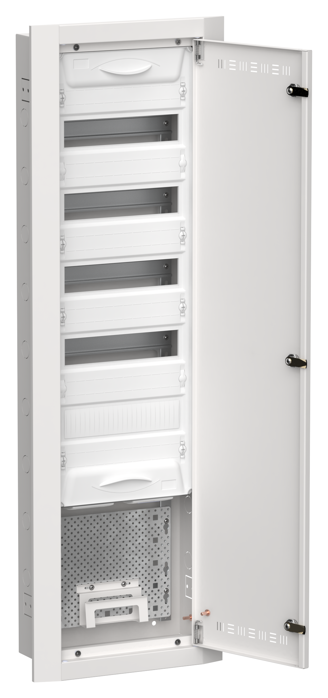 TITAN 5 Корпус комбинированный ЩРв-60 (1х84) 1130х365х130мм IP30 белый IEK