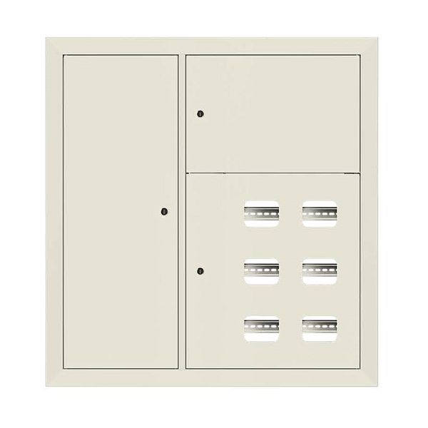 Щит этажный 6 кв. слаботочка слева RAL9002 (1000x950x150) EKF PROxima