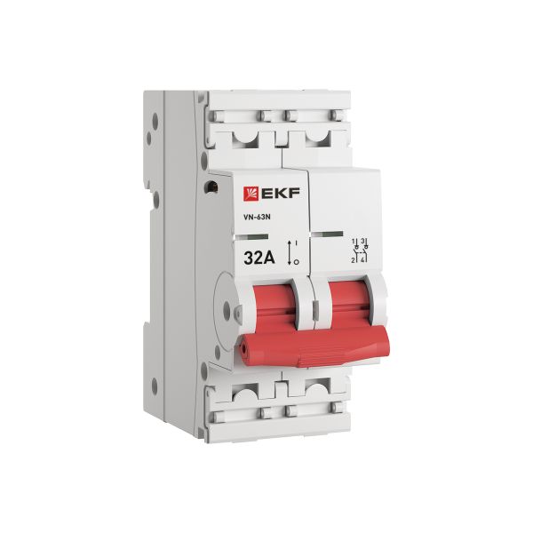 Выключатель нагрузки ВН-63N 2P 32А PROXIMA EKF