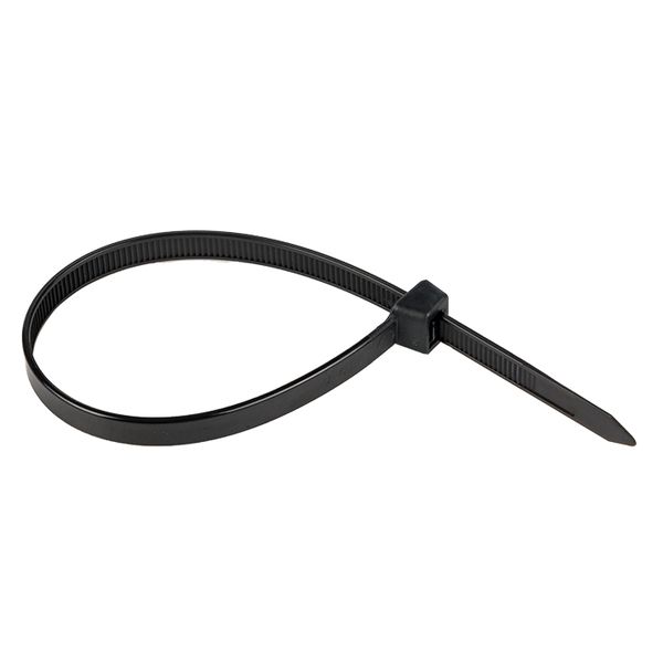 Хомут нейлоновый черный (7,2x250) (100шт.) EKF Basic