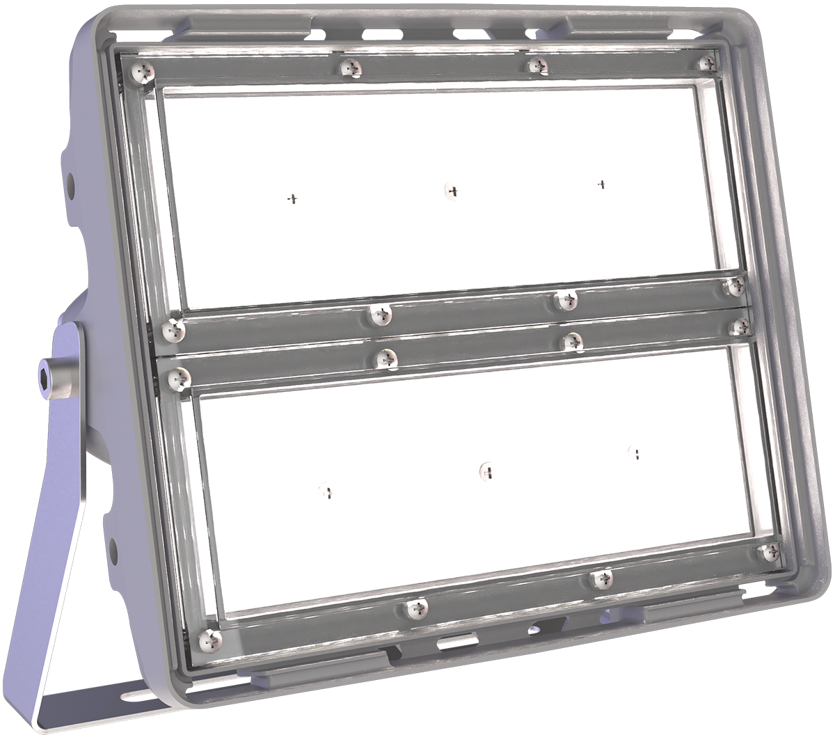 Светильник L-pixel 1/banner/50/Г60/740/(R5)/05/MT-KM/I2-C1/220AC IP66 RAL7035 LEDEL