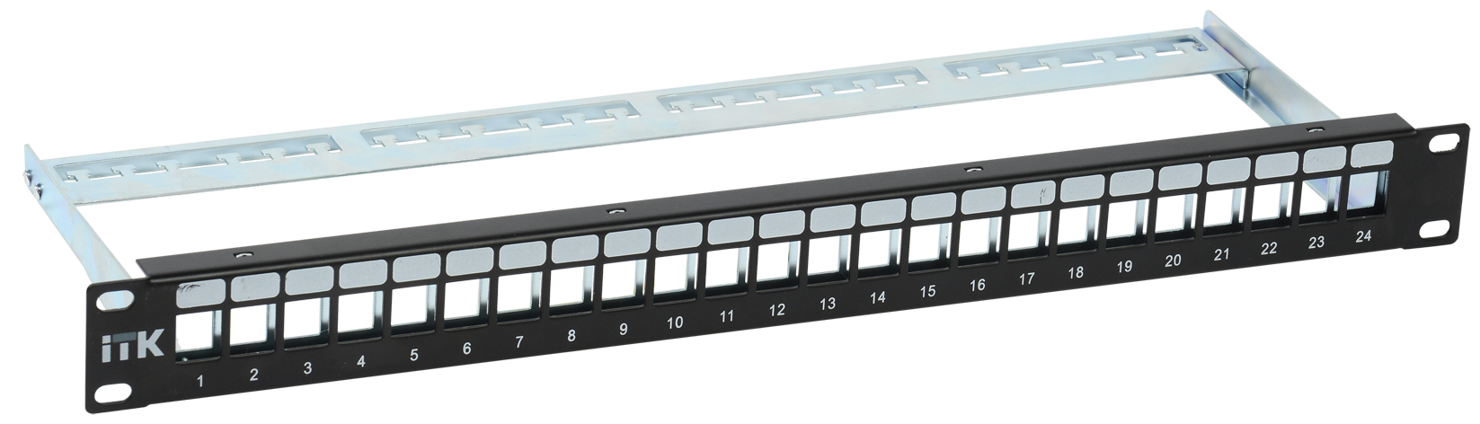 ITK 1U Модульная патч-панель FTP, 24 порта