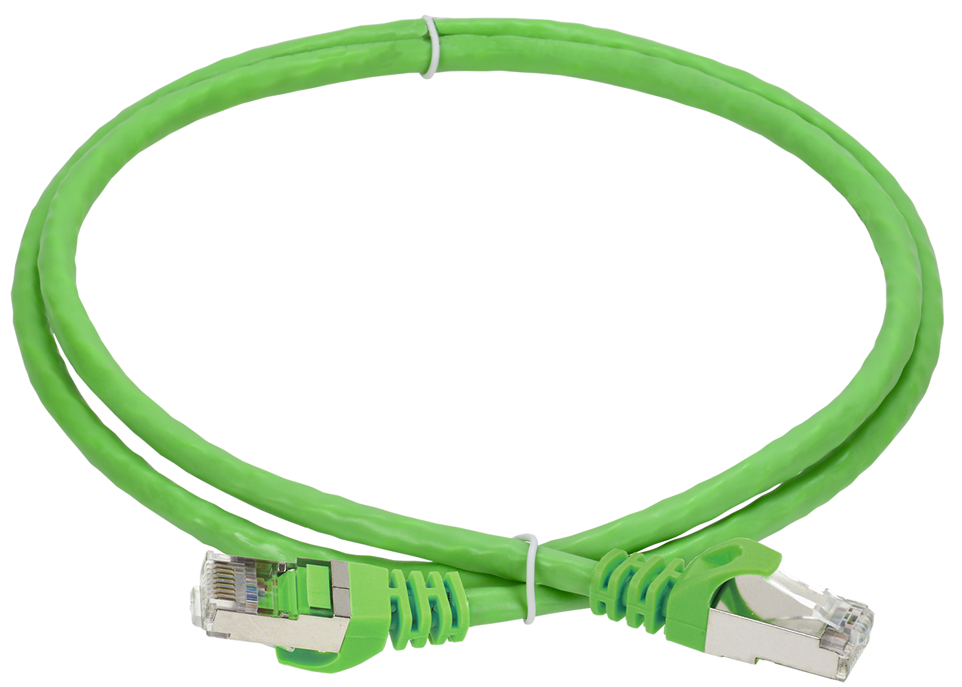 ITK Коммутационный шнур (патч-корд) кат.6 FTP PVC 3м зеленый