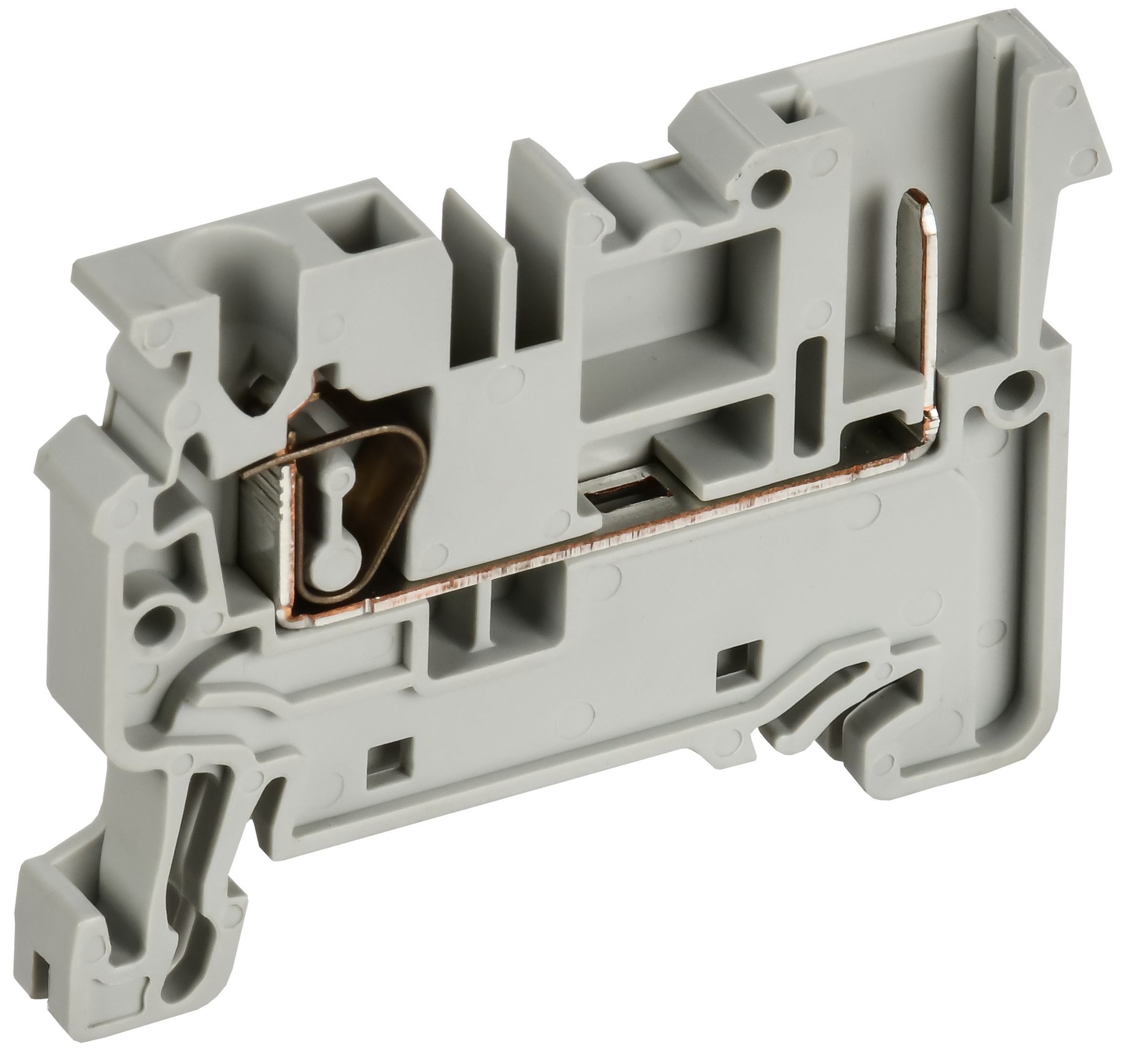 ARMAFIX Клемма пружинная CX2.5-1B 2,5мм2 разъемная (1 зажим 1 разъем) серая IEK