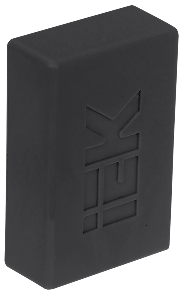 ELECOR Заглушка КМЗ 100х60 черный (2шт/компл) IEK