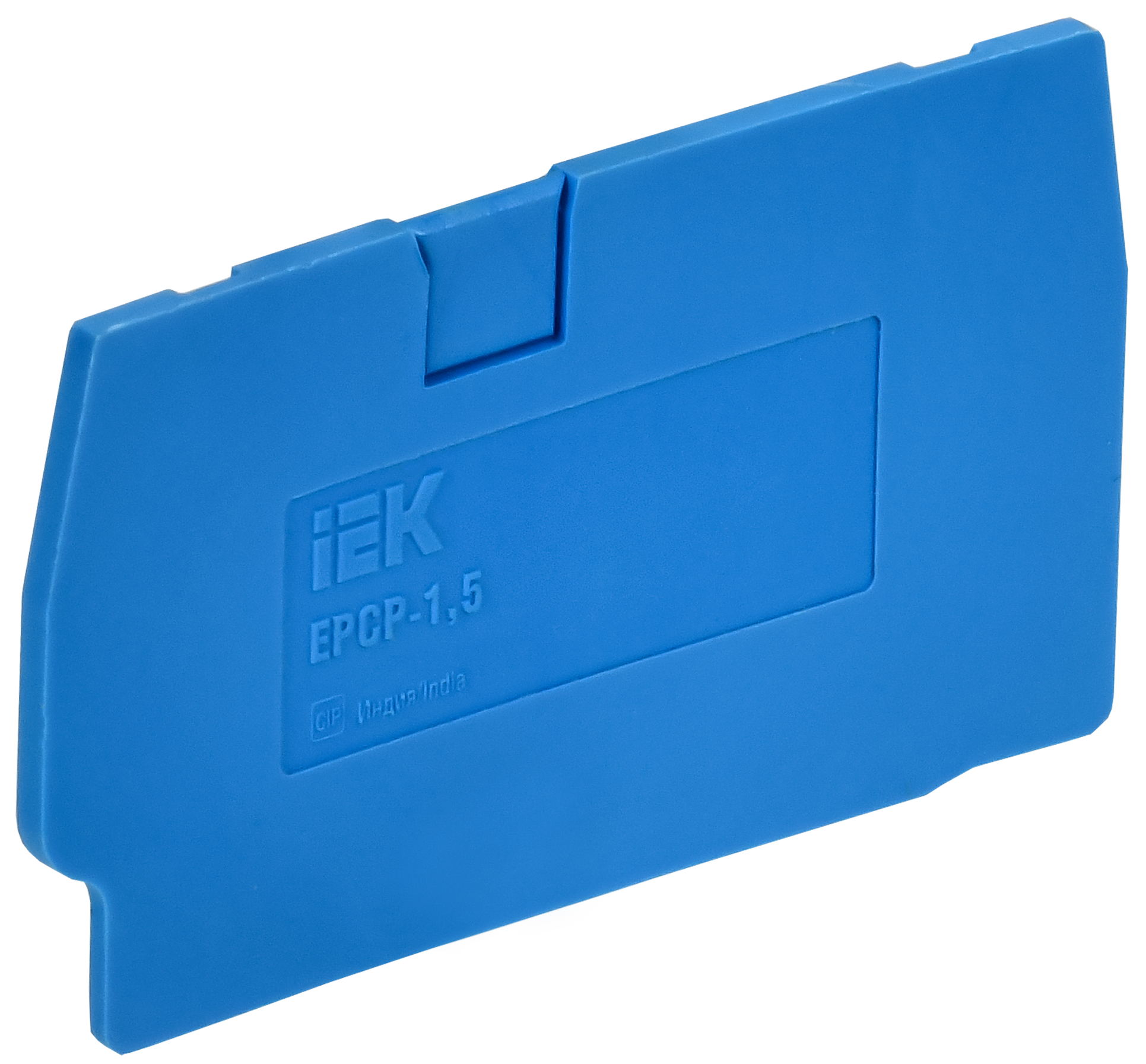 ARMAFIX Заглушка для колодки клеммной CP 1,5мм2 синяя IEK