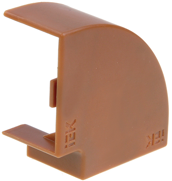 ELECOR Поворот 90град КМП 12х12 дуб (4шт/компл) IEK