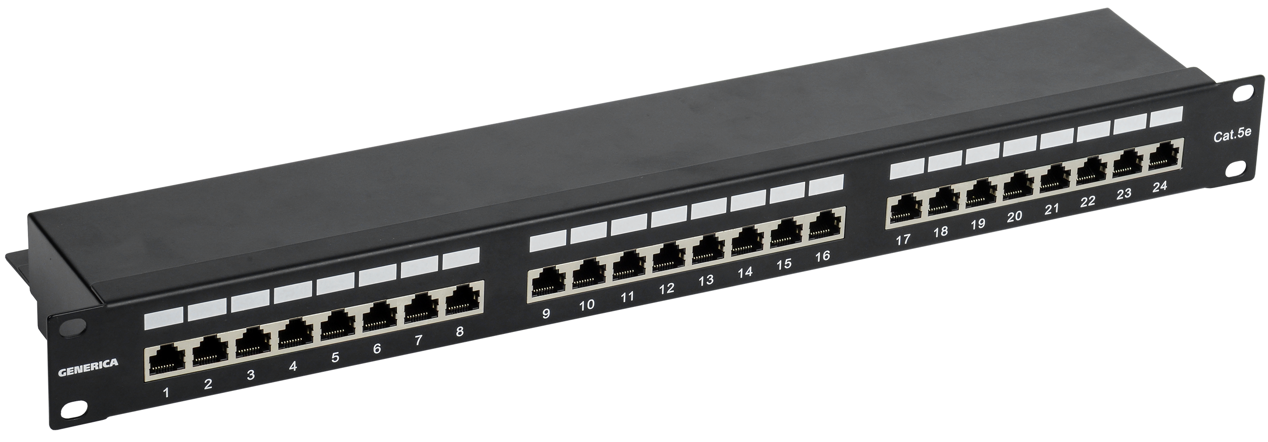 Патч-панель 1U кат.5E FTP 24 порта (Krone) GENERICA
