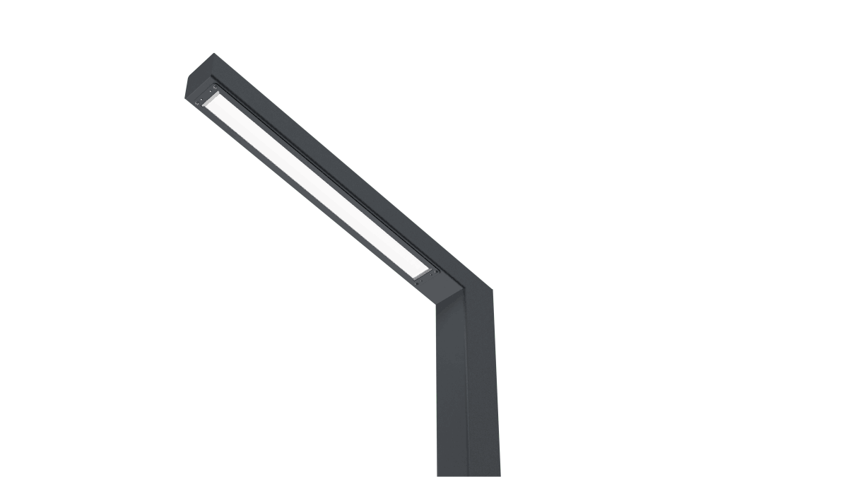Светильник L-park STICK 1/60/Ш9/740/01/P1-F1/220AC IP65 ГО LEDEL