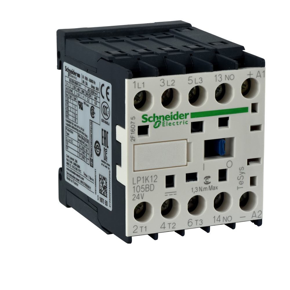 КОНТАКТОР.3P,9A,НЗ,110VDC,НА ПЕЧАТ.ПЛАТУ