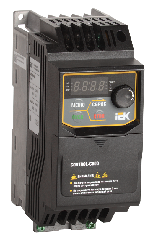 Преобразователь частоты CONTROL-C600 380В 3Ф 0,40кВт IEK