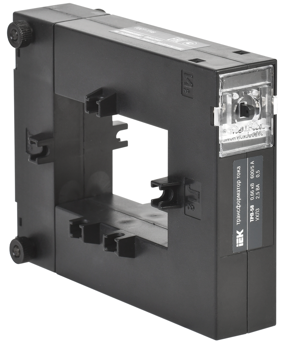 Трансформатор тока ТРП-58 600/5А 2,5ВА класс 0,5 IEK