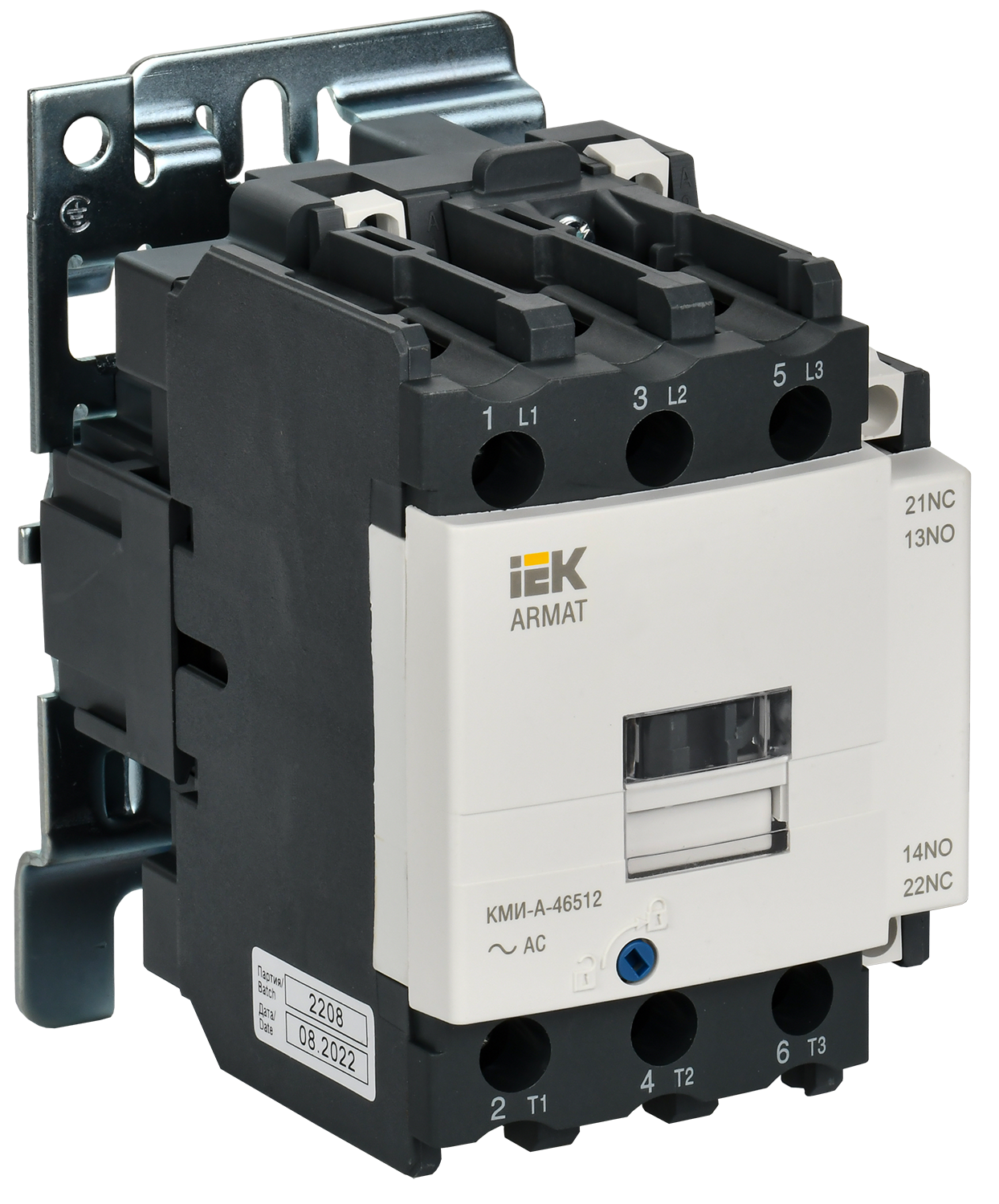 ARMAT Контактор КМИ-А-46512 LC1D 65А 230В/АС3 1NO/1NC IEK