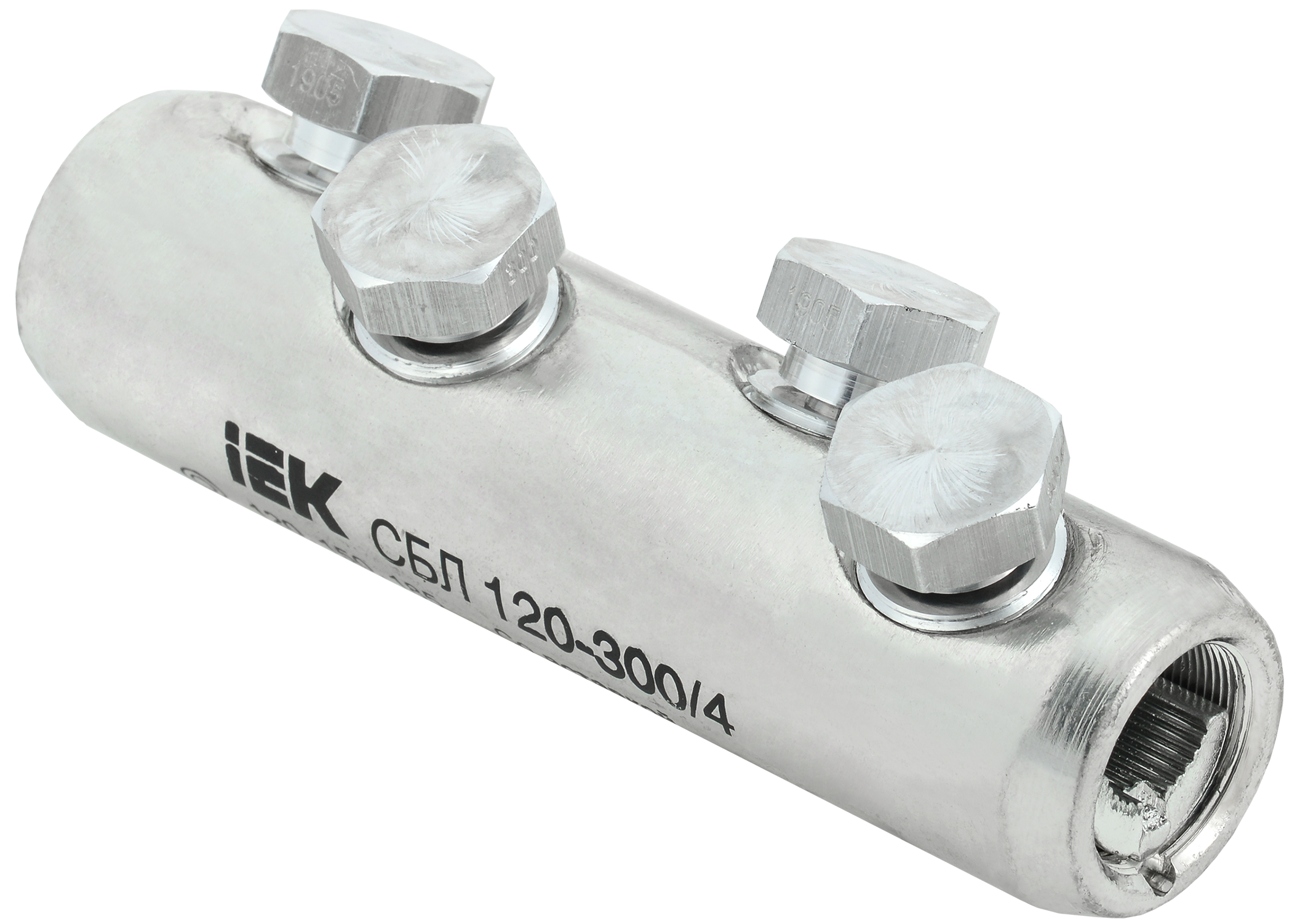 Соединитель болтовой луженый СБЛ 120-300/4 35кВ IEK