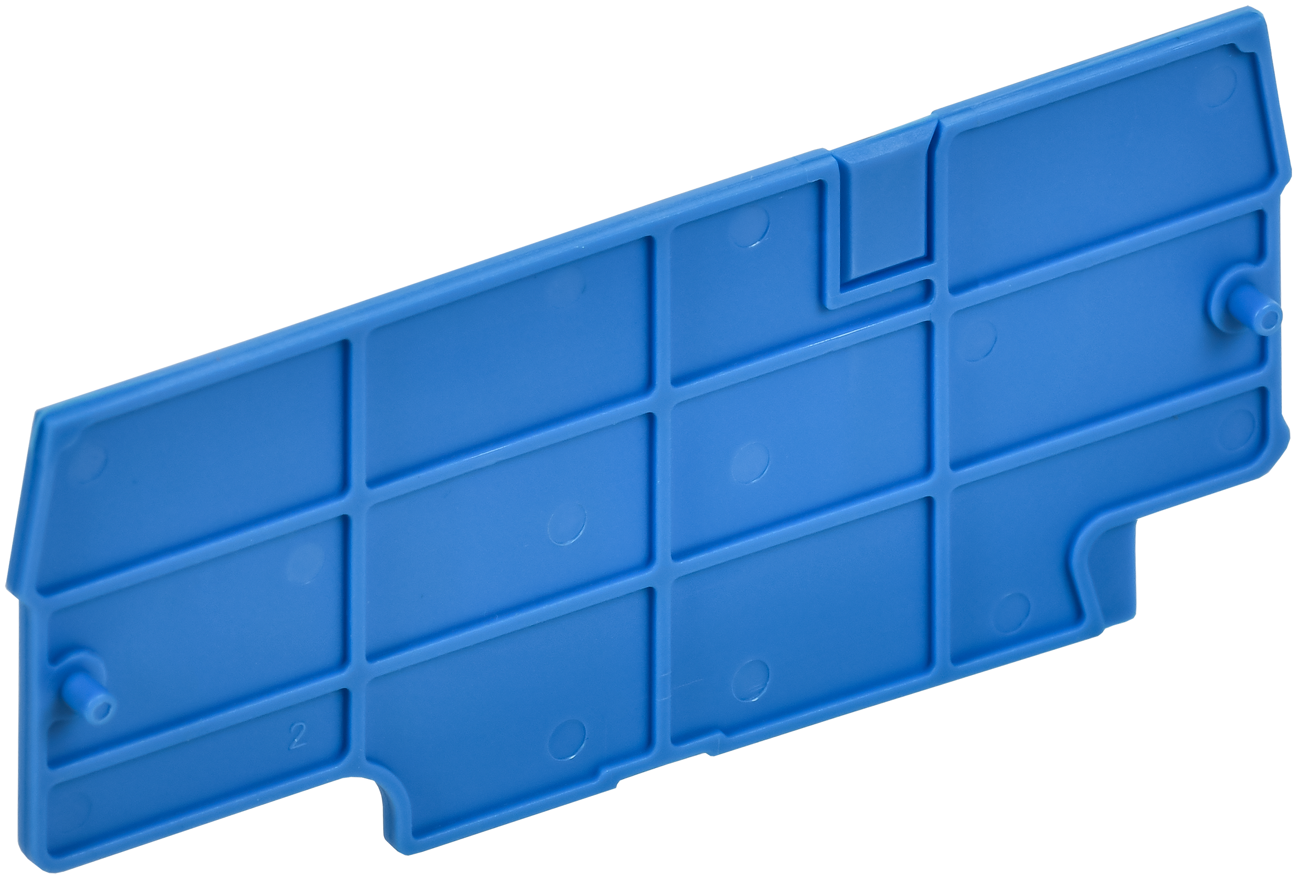 ARMAFIX Заглушка EPCX6-3 BU для колодки клеммной CP/CX6-3 синяя IEK