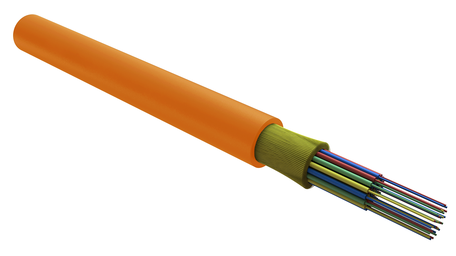 ITK Кабель оптический ОКВнг (А)-HF-РД-12 (ISO/IEC 11801) распределительный IN OM1 62.5/125 12 волокон LSZH 1200м