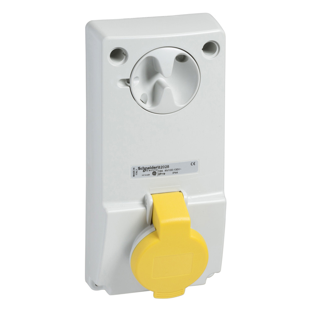 РОЗ UNIKA РАЗД ТР-Ф 16A 2PE 100-130 IP44