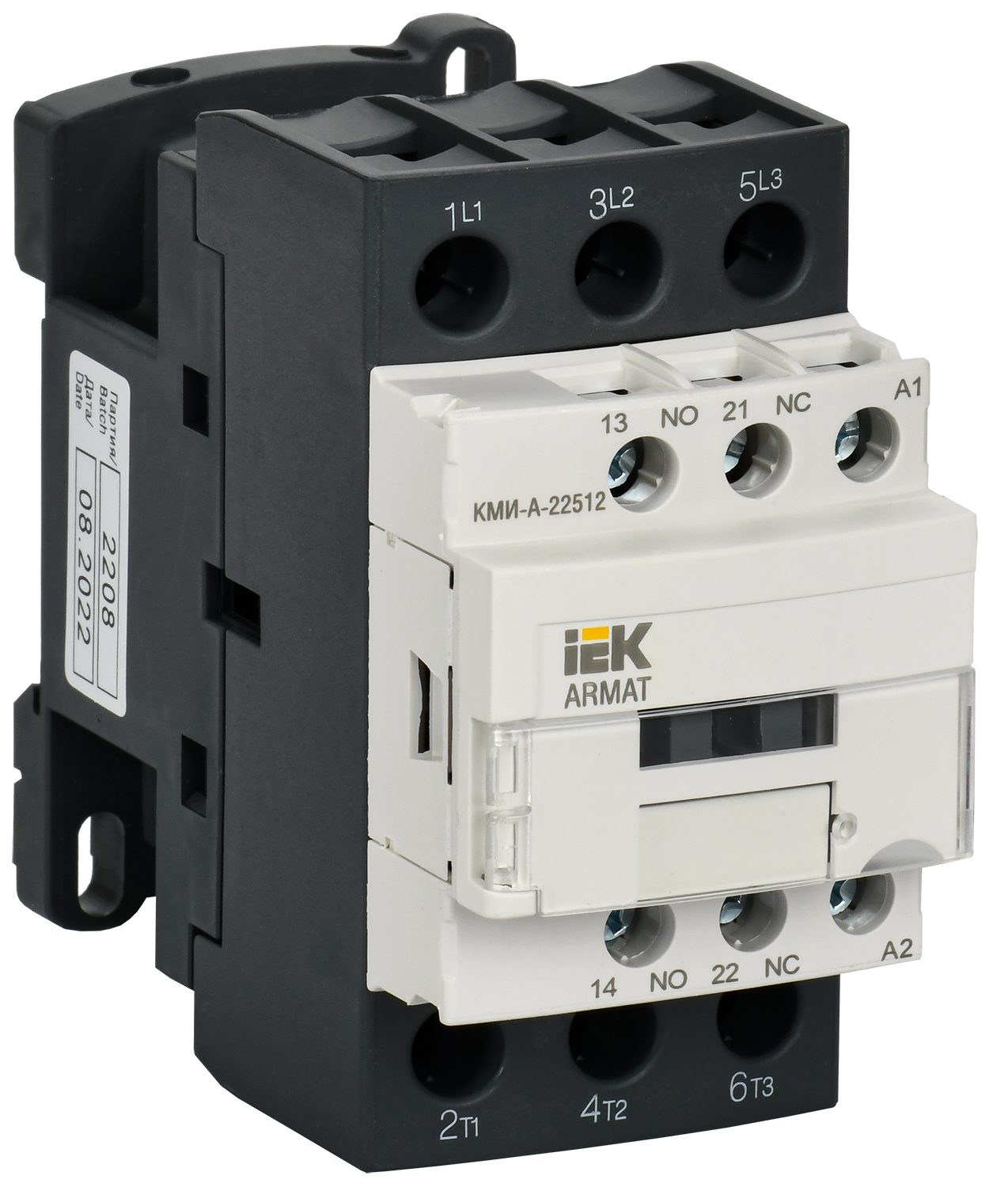 ARMAT Контактор КМИ-А-22512 LC1D 25А 230В/АС3 1NO/1NC IEK