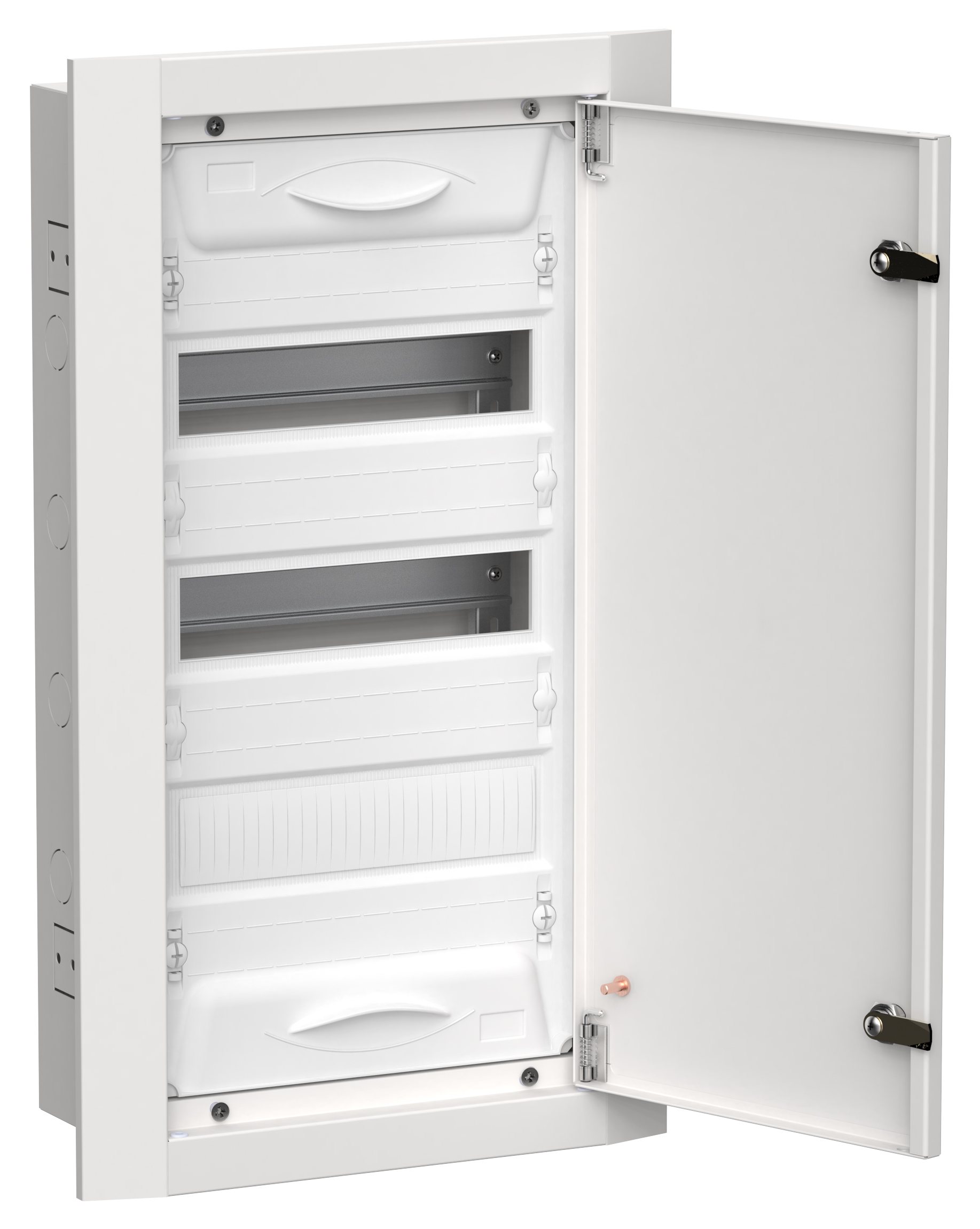TITAN 5 Корпус металлический ЩРв-36 (1х36) 630х365х130мм IP31 белый (одна дверь) IEK