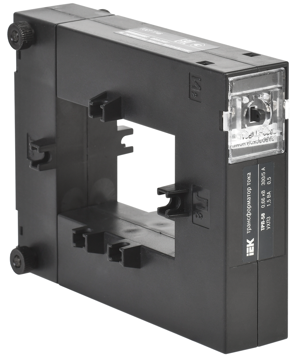 Трансформатор тока ТРП-58 300/5А 1,5ВА класс 0,5 IEK