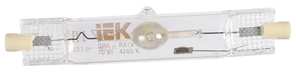 Лампа металлогалогенная ДРИ 70Вт 4200К RX7s MHN-TD IEK