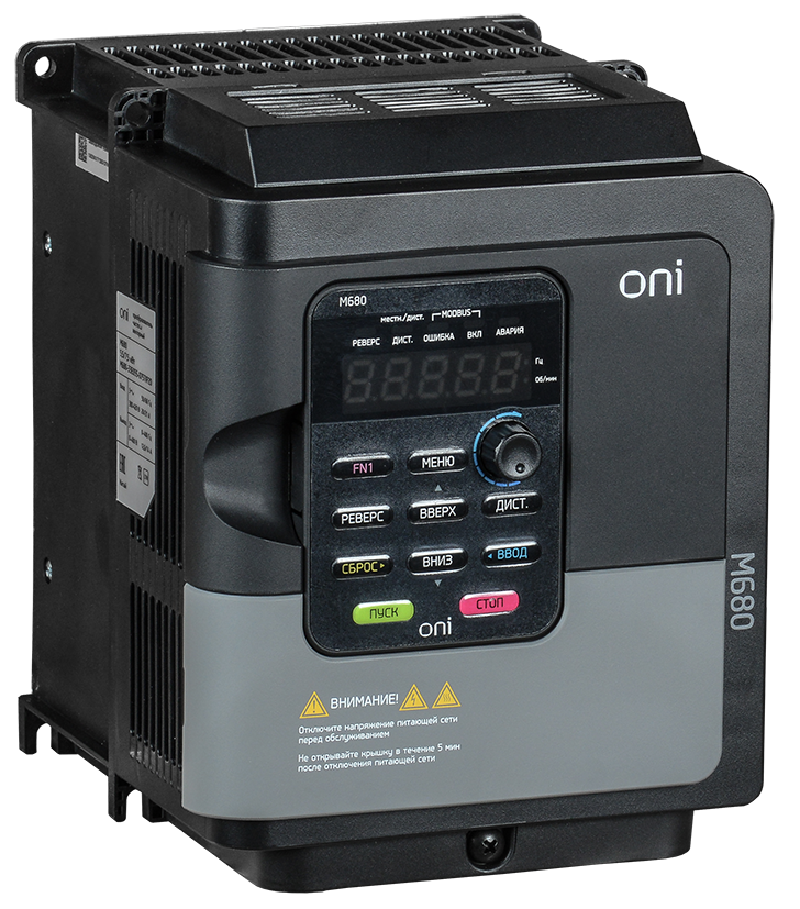 Преобразователь частоты M680 380В 3Ф 3,7-5,5кВт 9-10,7А серии ONI