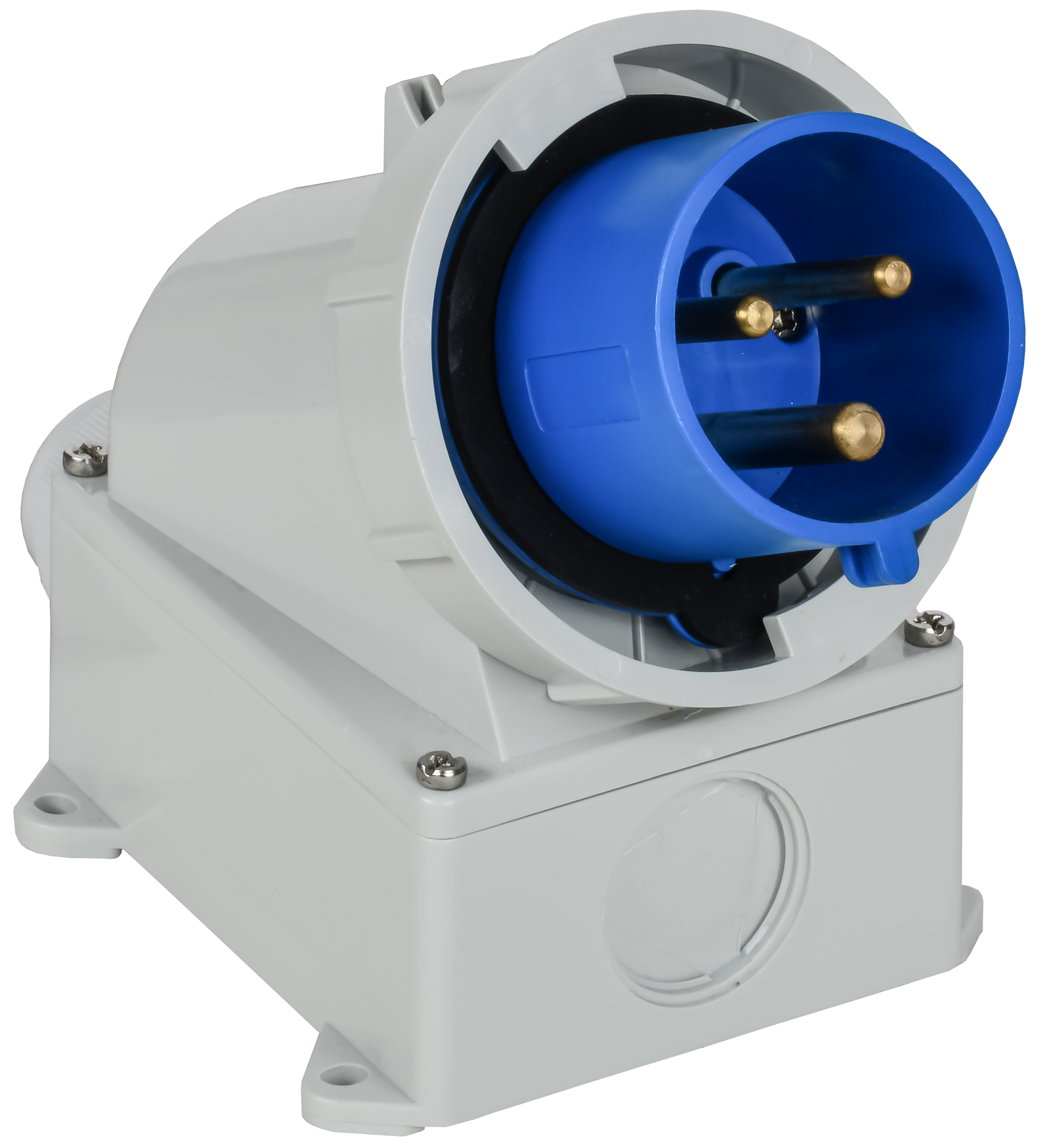 Вилка стационарная ССИ-5232 32А-6ч/220В 2P+PE IP67 IEK