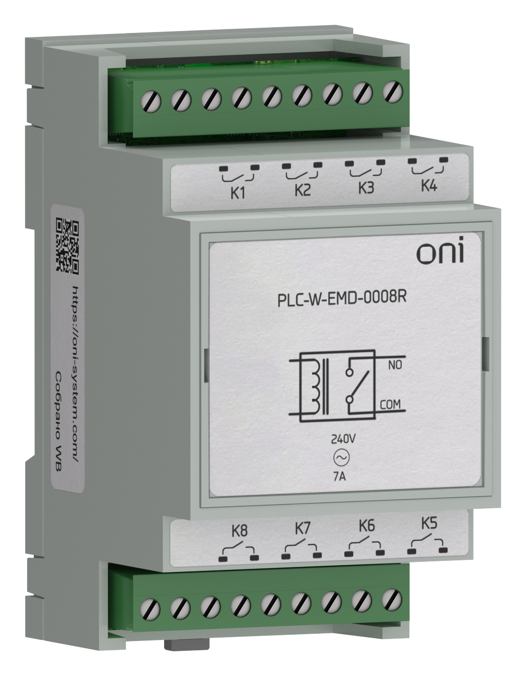 ПЛК W. Расширение 8 DO 230В AC ONI