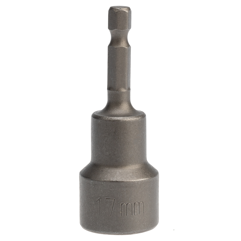 Ключ-насадка магнитный 1/4" 17х65мм (5 шт/уп) KRANZ