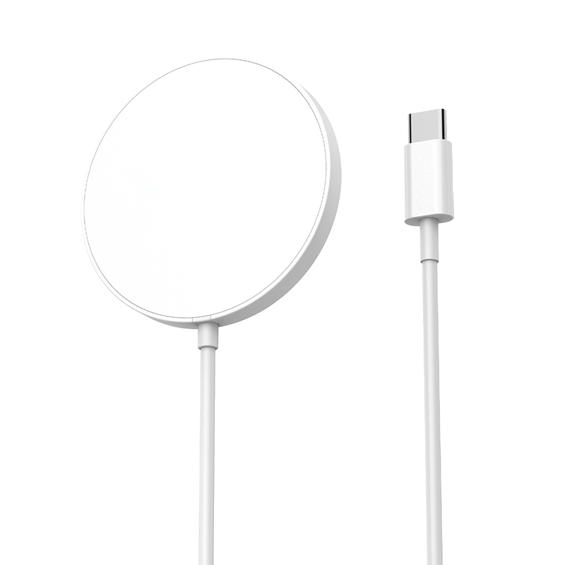Беспроводное зарядное устройство Fast charge, Qi 15Вт, серебро REXANT