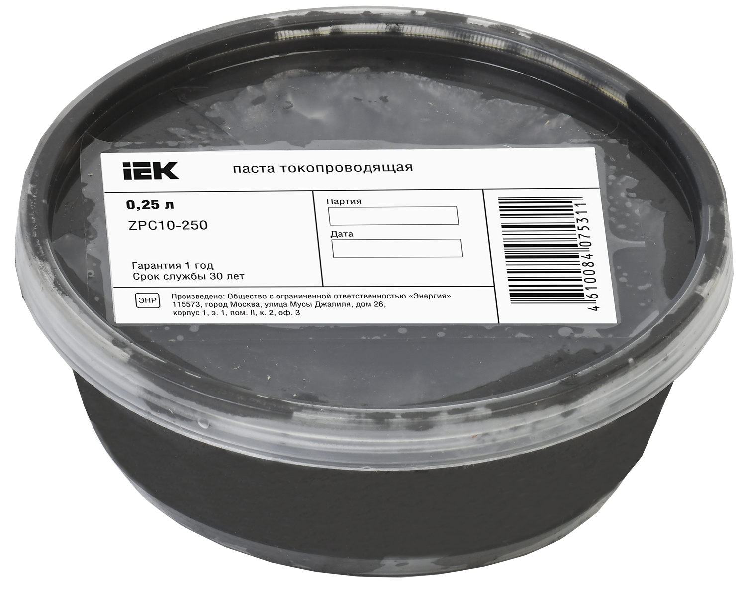 Паста токопроводящая 0,25л IEK