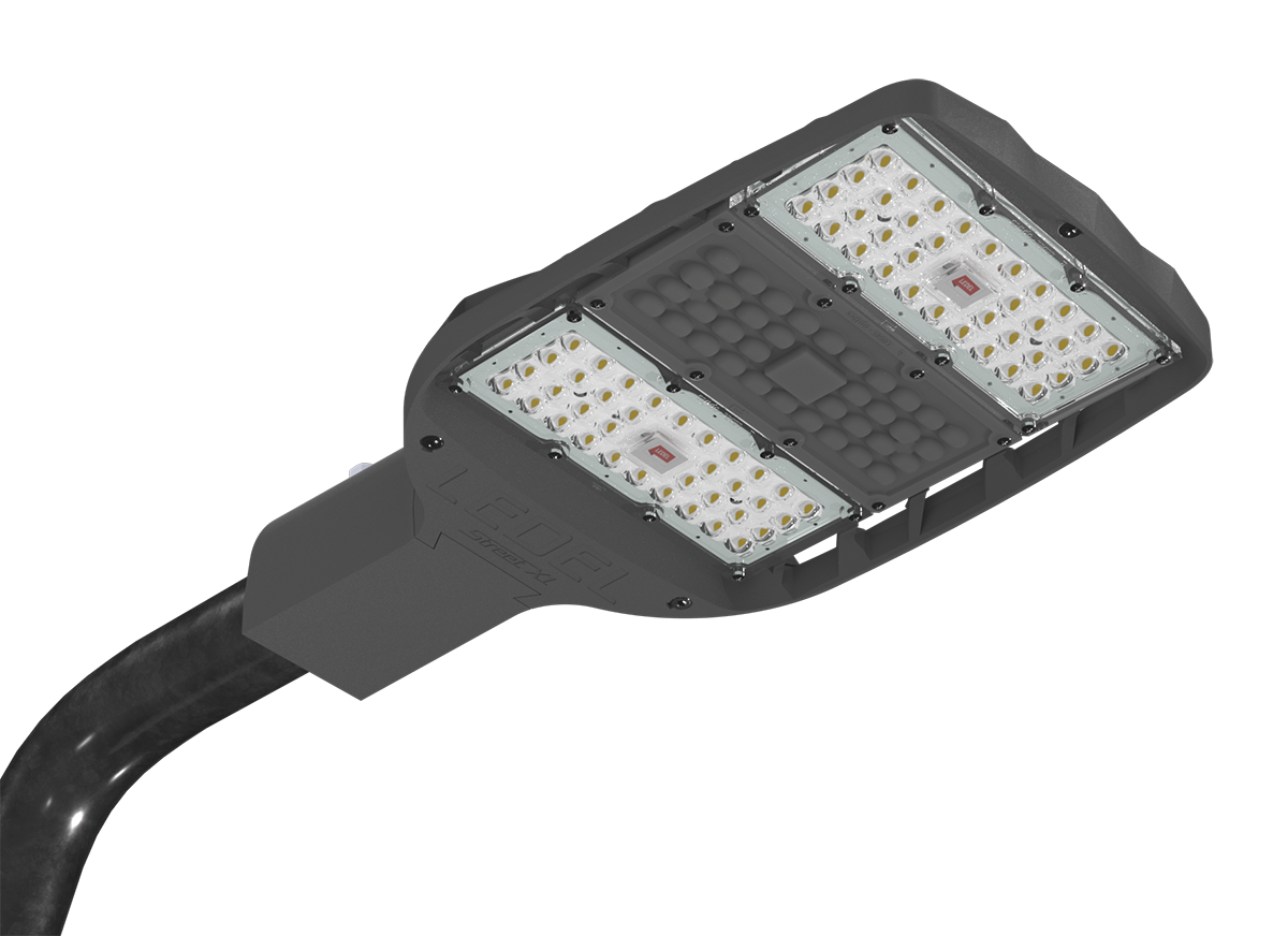 Светильник Street 9M/35/Ш27/5,0К/(L4)/КМ/SKX-02/220AC IP66 RAL7035 LEDEL