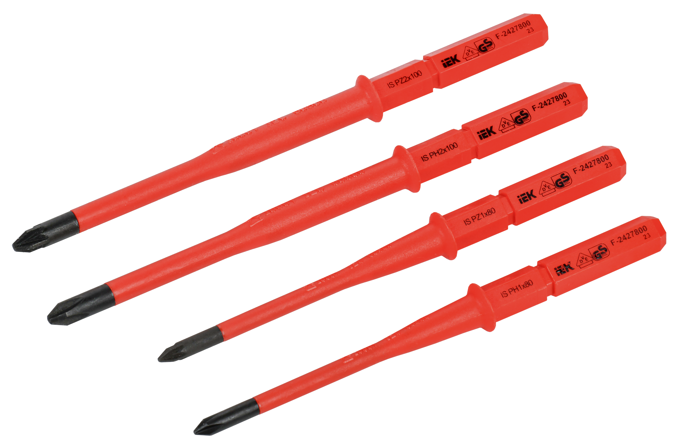 ARMATOOL Набор диэлектрических жал SLIM PH-PZ 4шт IEK