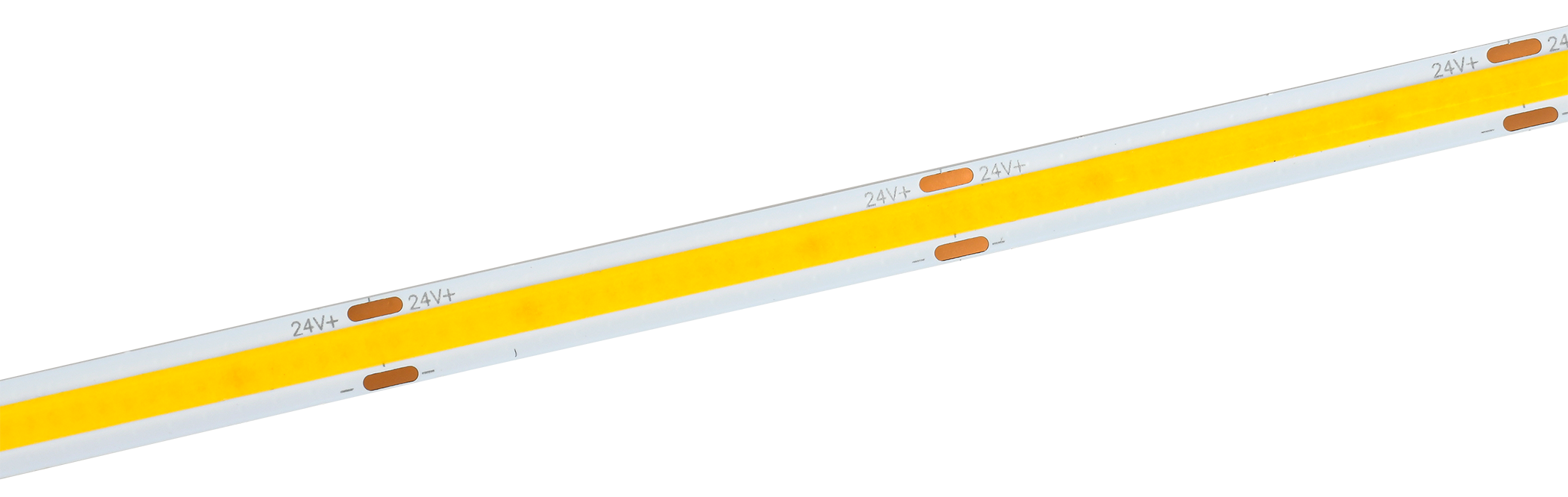 Лента светодиодная 5м COB 480LED/м 11Вт/м IP20 ширина 8мм 24В теплый белый IEK
